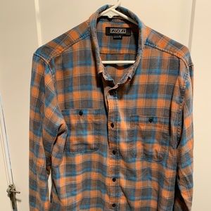 Ezekiel Plaid Long Sleeve Shirt - Large